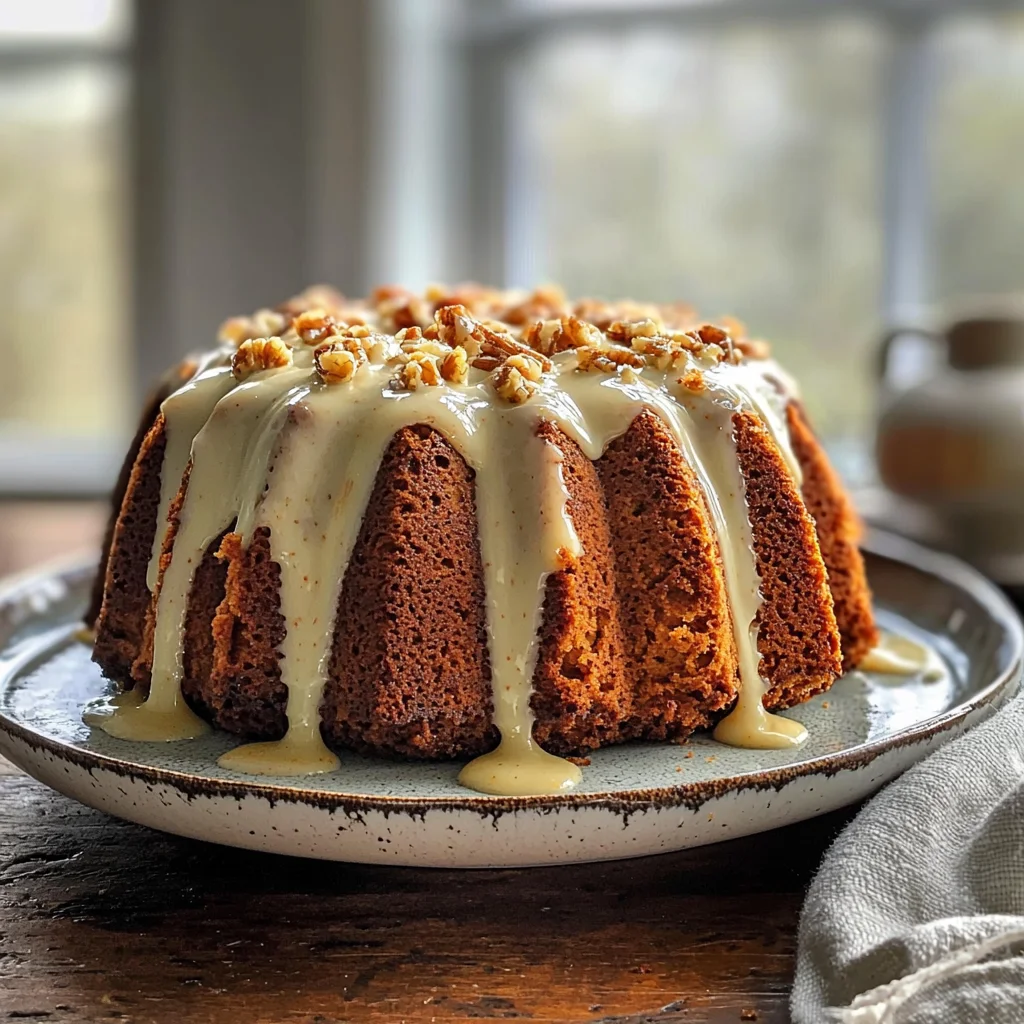 Moist Carrot Bundt Cake image 2