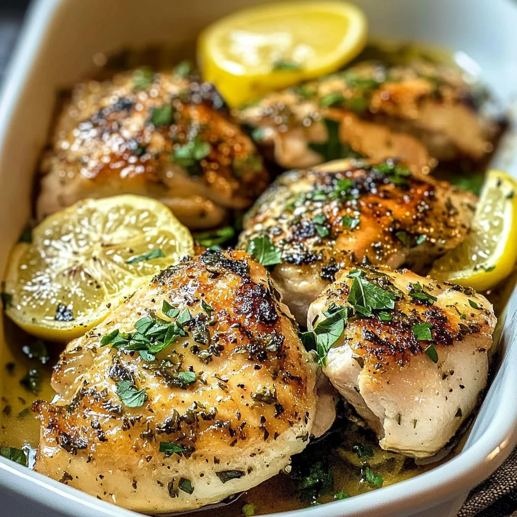 Quick Lemon Herb Chicken