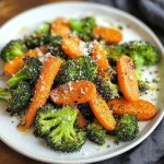 Roasted Broccoli and Carrots