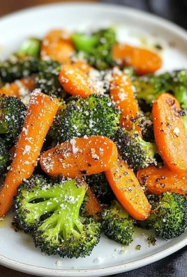 Roasted Broccoli and Carrots