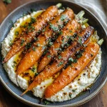 Roasted Carrots with Whipped Ricotta & Hot Honey