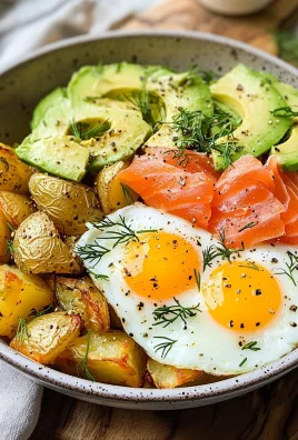 Salmon Breakfast Bowls with Eggs & Potatoes