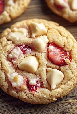 Strawberry White Chocolate Cookies