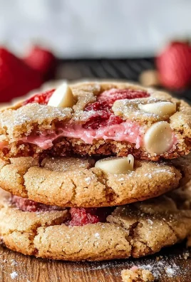 The Best Strawberry Cheesecake Cookies
