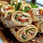 Turkey Pinwheels for Easy Pool Food