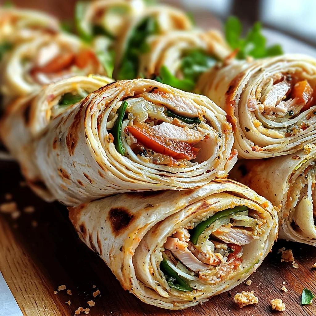 Turkey Pinwheels for Easy Pool Food