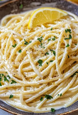 Vegan Creamy Lemon Pasta