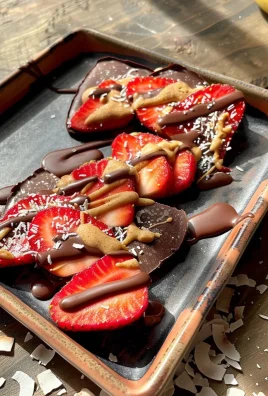 4-ingredient Strawberry Banana Bark