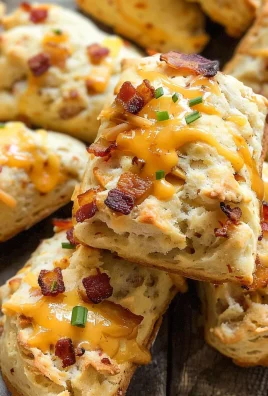 Air Fryer Apple Cheddar Bacon Scones