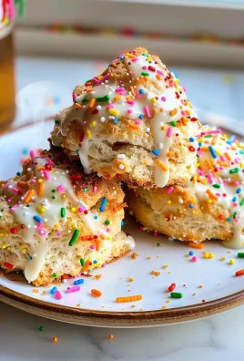 Birthday Cake Scones