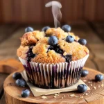 Blueberry Monkey Bread Muffins