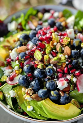 Blueberry Pistachio Spring Salad