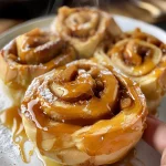 Caramel Apple Cinnamon Rolls