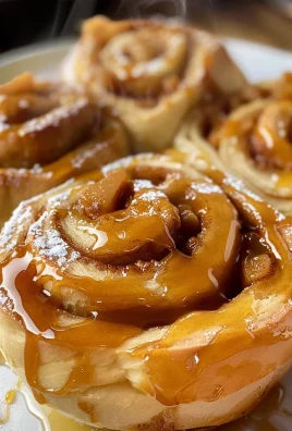 Caramel Apple Cinnamon Rolls