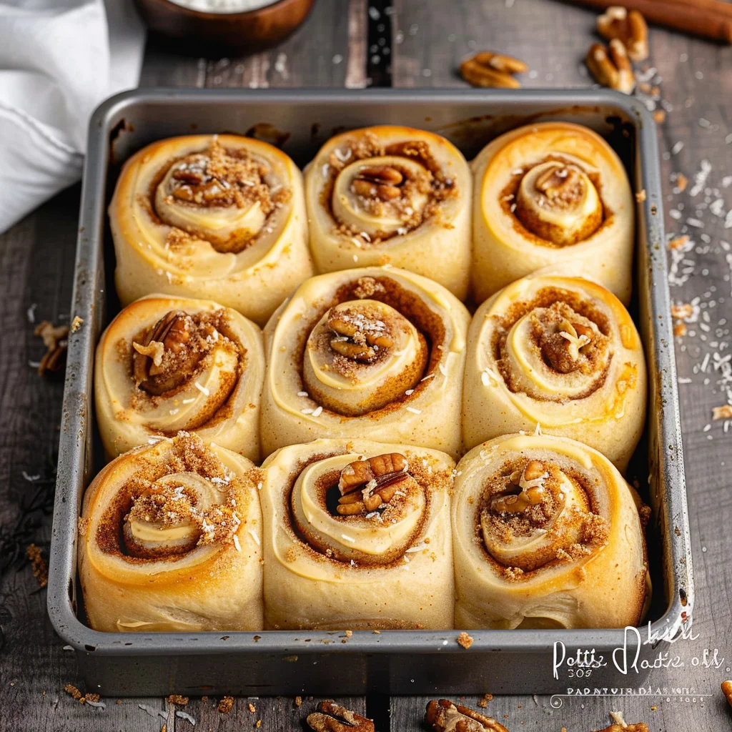 Carrot Cake Cinnamon Rolls