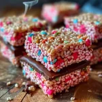 Cherry Rice Krispie Treats