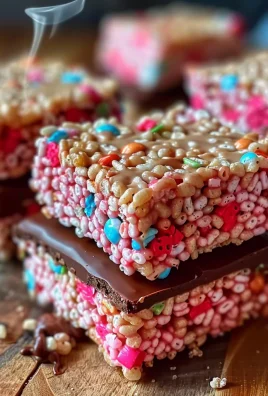 Cherry Rice Krispie Treats