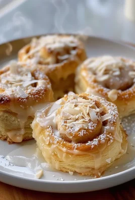 Coconut Cream Cinnamon Rolls