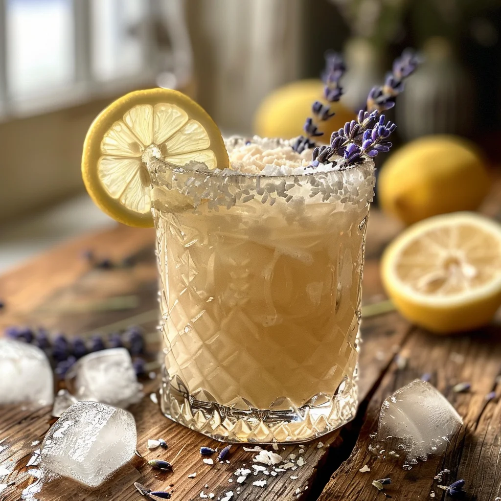 Coconut Lavender Lemonade Mocktail image 2