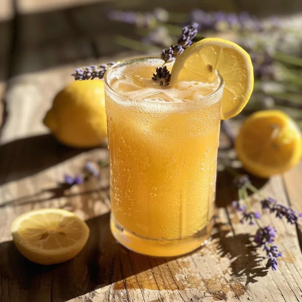 Coconut Lavender Lemonade Mocktail image 3