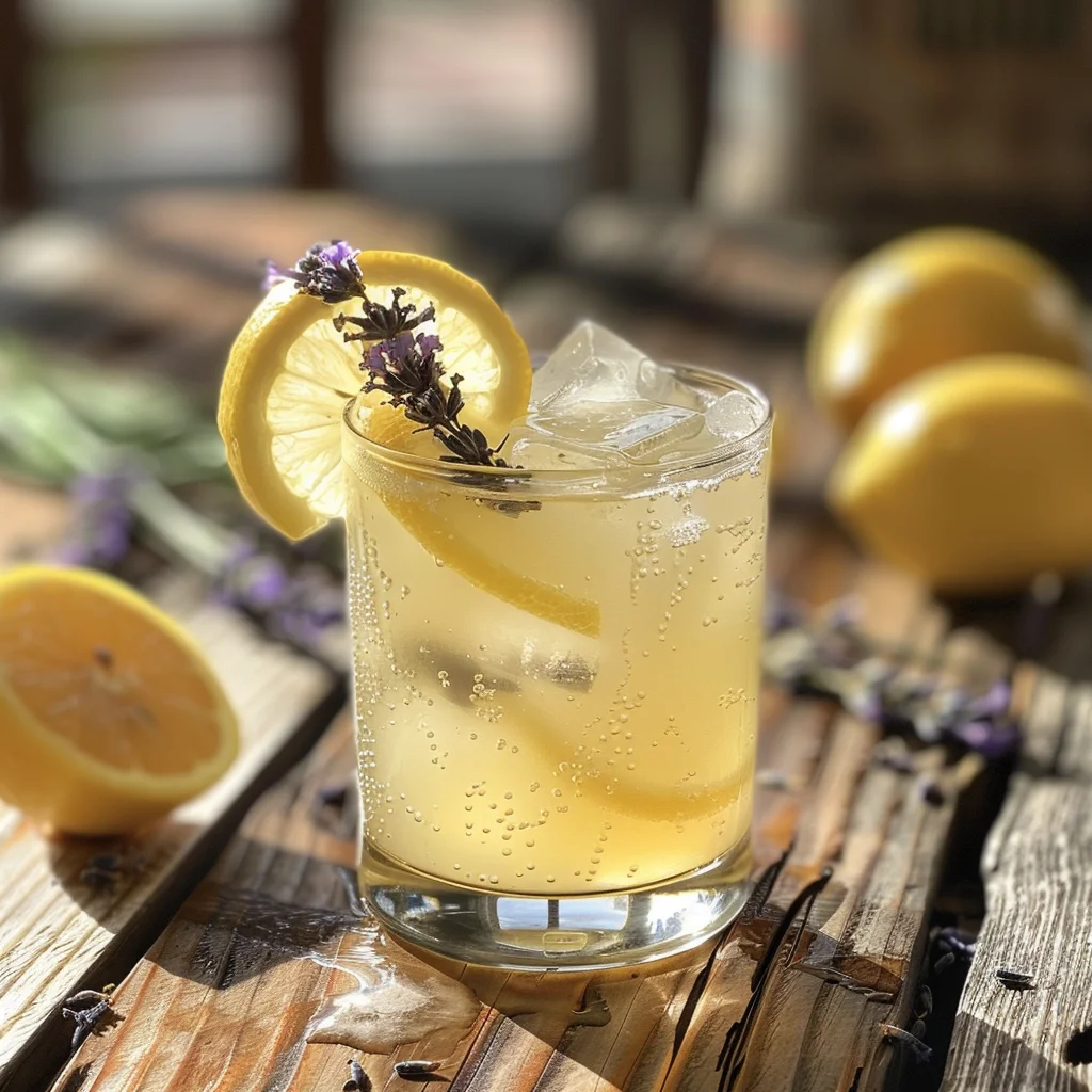 Coconut Lavender Lemonade Mocktail image 4