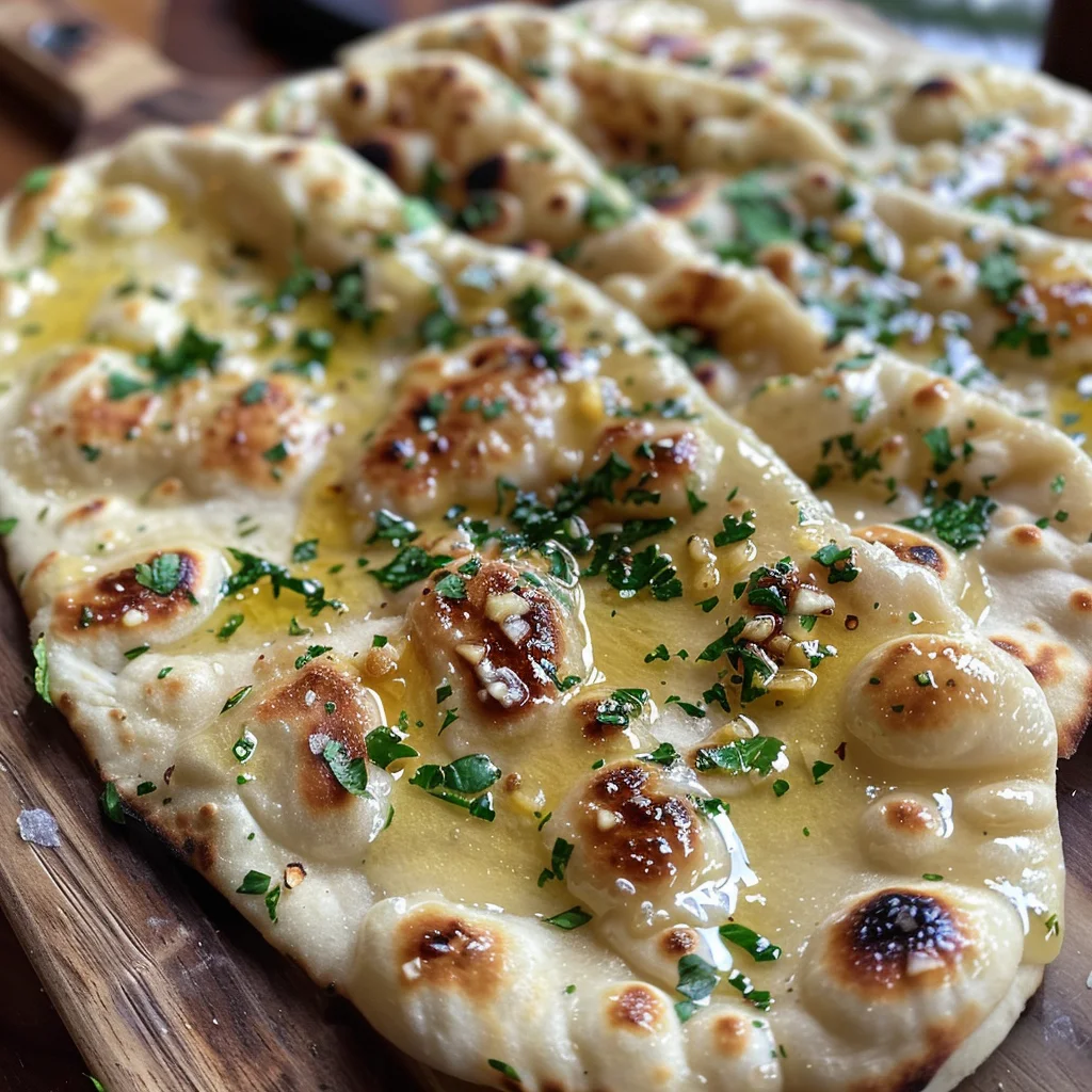 Cottage Cheese Garlic Naan (High Protein, No Yeast!) image 3