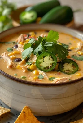 Crockpot Mexican Street Corn & Chicken Chowder