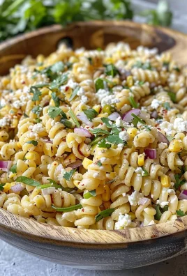 Elote Pasta Salad Recipe (Mexican Street Corn)