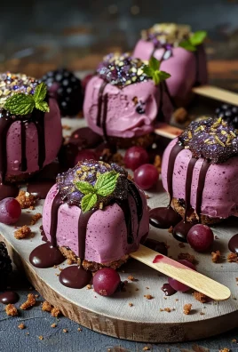 Forbidden Forest Blackberry Cheesecake Pops