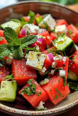 Greek Watermelon Salad