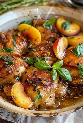 Honey Butter Peach Chicken