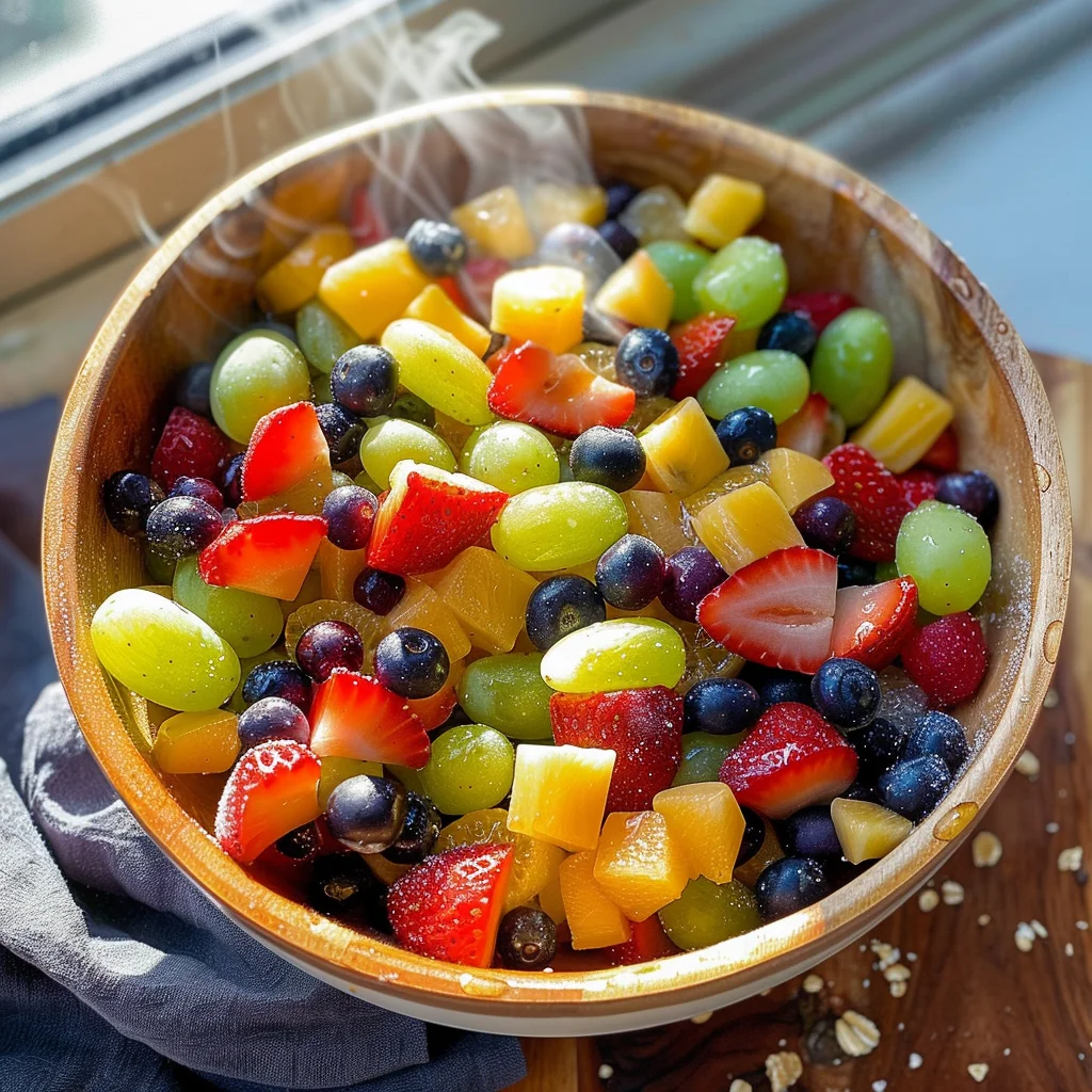 Honey Lime Fruit Salad