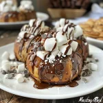 Hot Chocolate Marshmallow Cinnamon Rolls