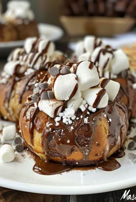 Hot Chocolate Marshmallow Cinnamon Rolls