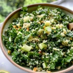 Kale Quinoa Salad - With Lemon Dressing