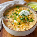Keto White Chicken Chili