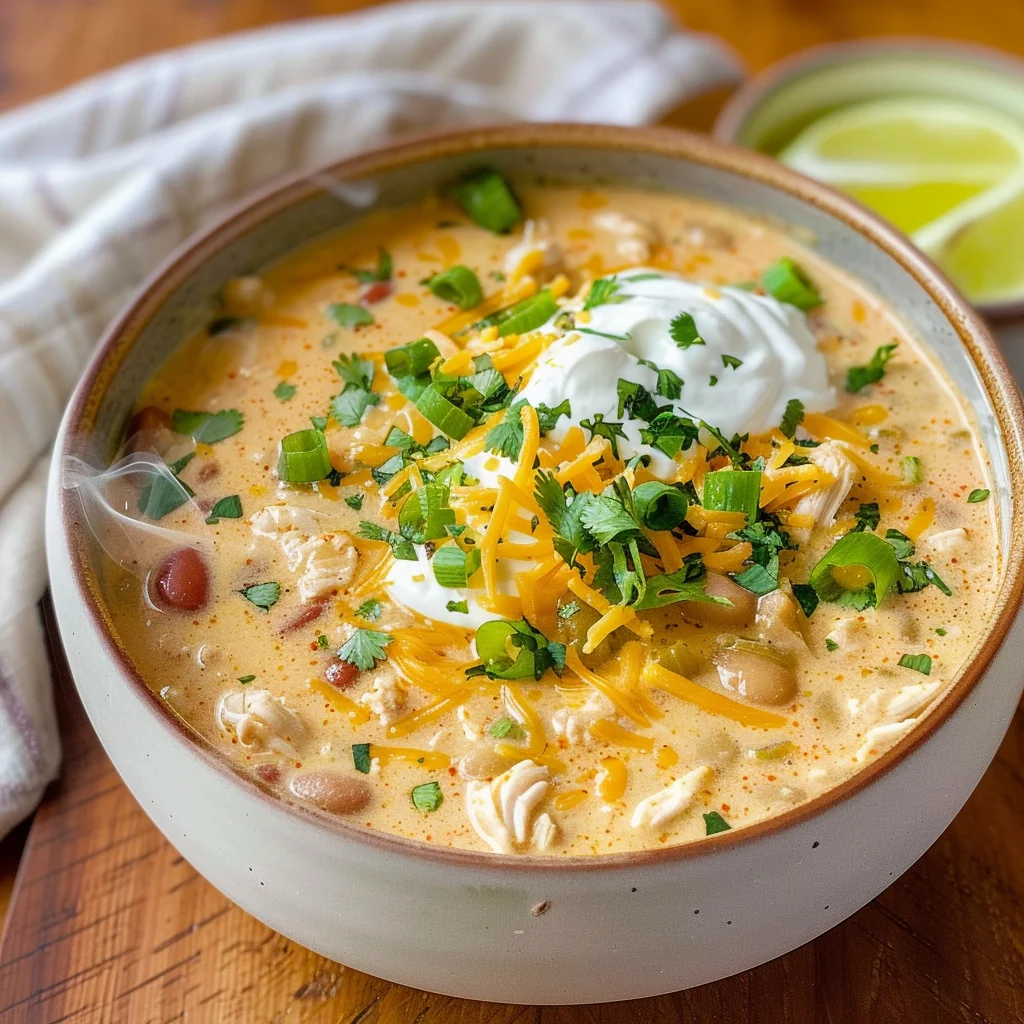 Keto White Chicken Chili