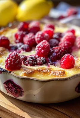 Lemon Raspberry Cottage Cheese Bake – 1 Light, Simple Favorite