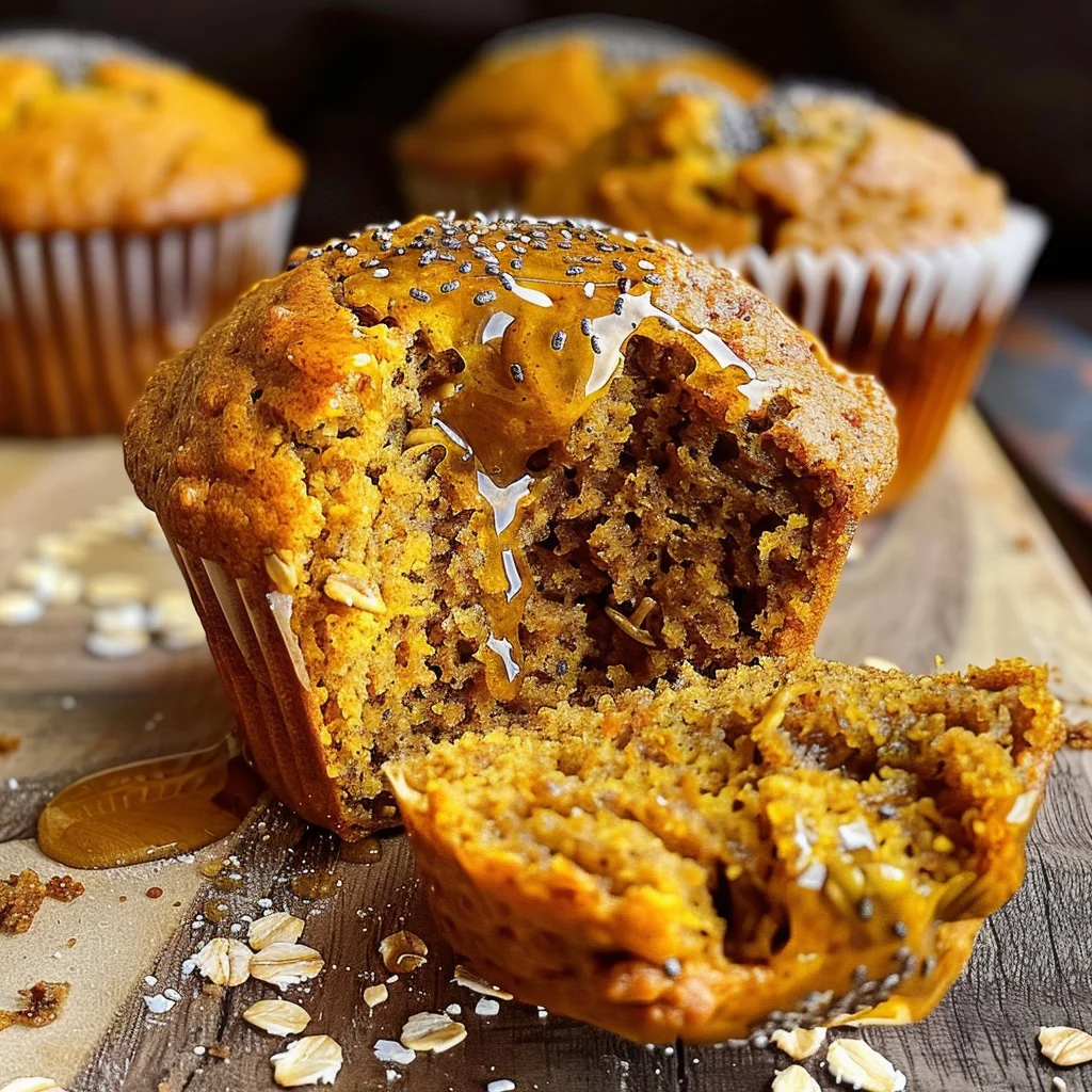 Low-Calorie, High-Protein Pumpkin Muffins
