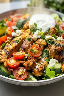 Low Carb Chicken Shawarma Bowls