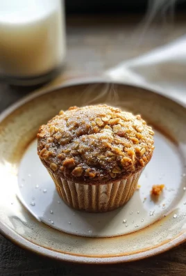 Maple Brown Sugar Oatmeal Muffins