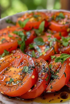 Marinated Tomatoes: A Delicious Recipe for Flavorful Summer Salads
