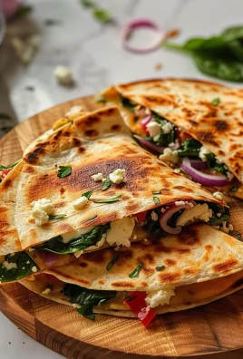 Mediterranean Quesadillas