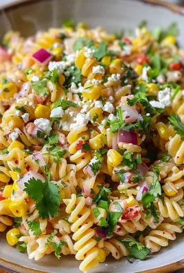 Mexican Street Corn Pasta Salad Recipe