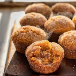 Mini Cinnamon Sugar Pumpkin Muffins