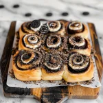 Oreo Cookies and Cream Cinnamon Rolls