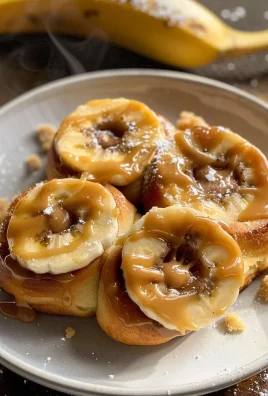 Peanut Butter Banana Cinnamon Rolls