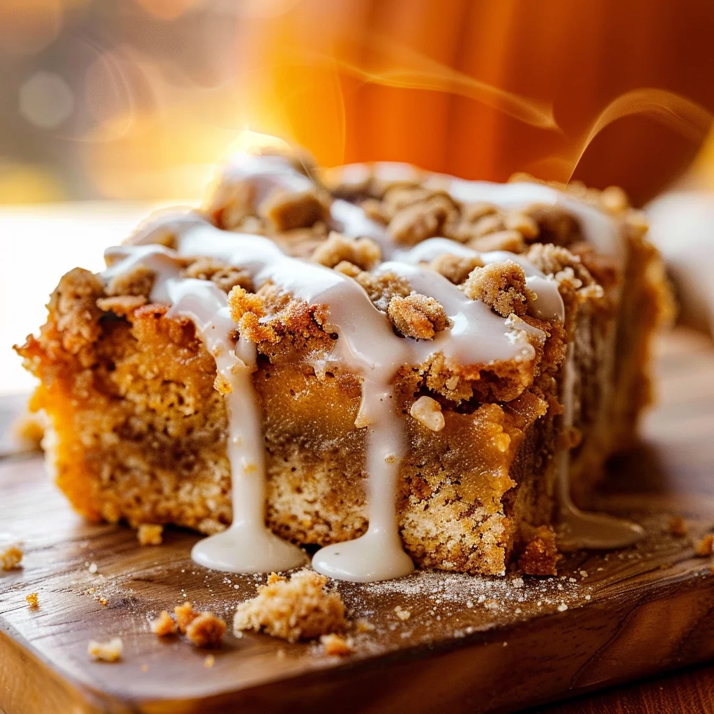 Pumpkin Coffee Cake Recipe
