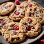 Raspberry Chocolate Chip Cookies