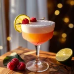 Raspberry Passionfruit Tequila Sour